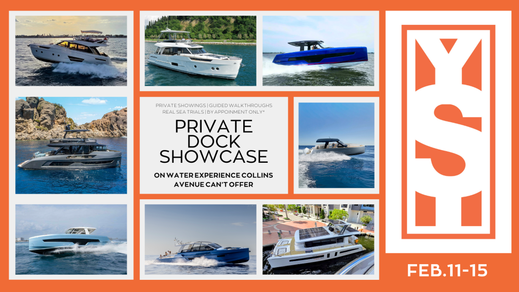Private Dock Showcase | Miami International Boat Show